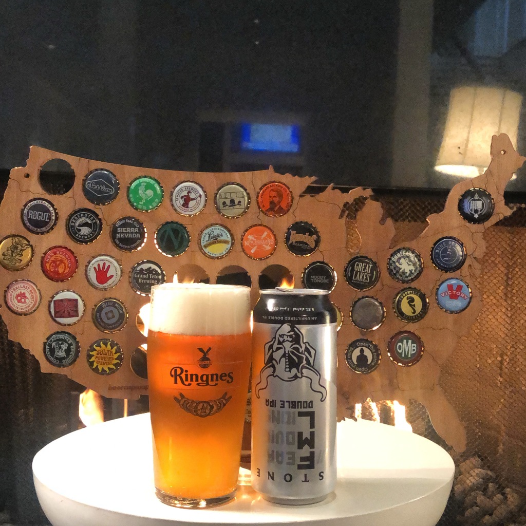 Stone Brewing Fear. Movies. Lions Double IPA - Best Beer Blog
